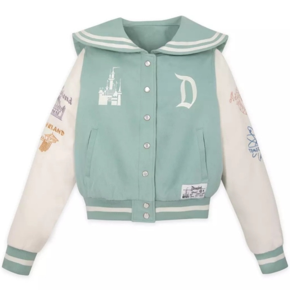 Her Universe Mint and White Bomber Jacket